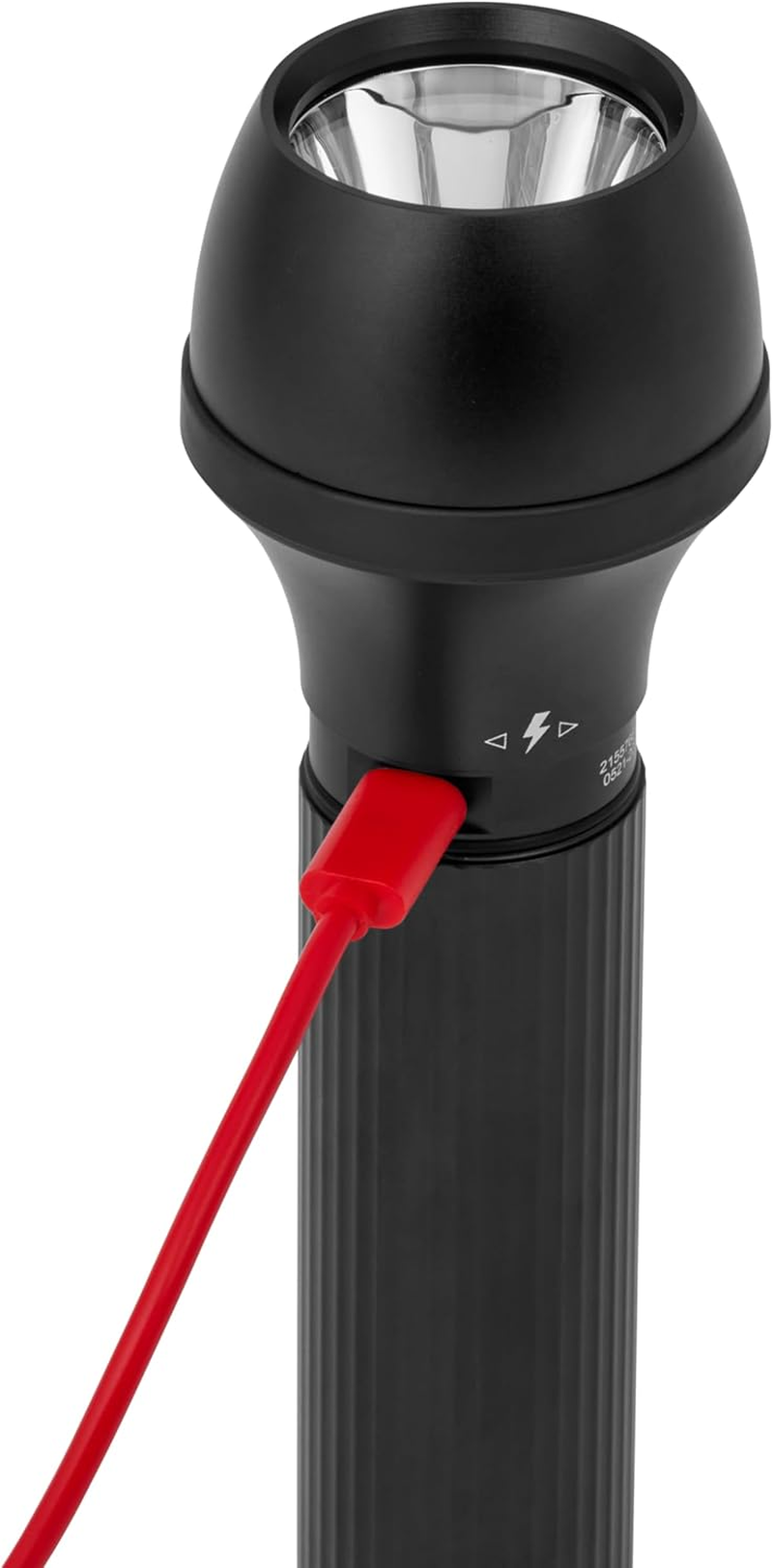 Coleman Classic Rechargeable LED Torch Flashlight | Durable & Lightweight Aluminium Body, Water-Resistant, Black