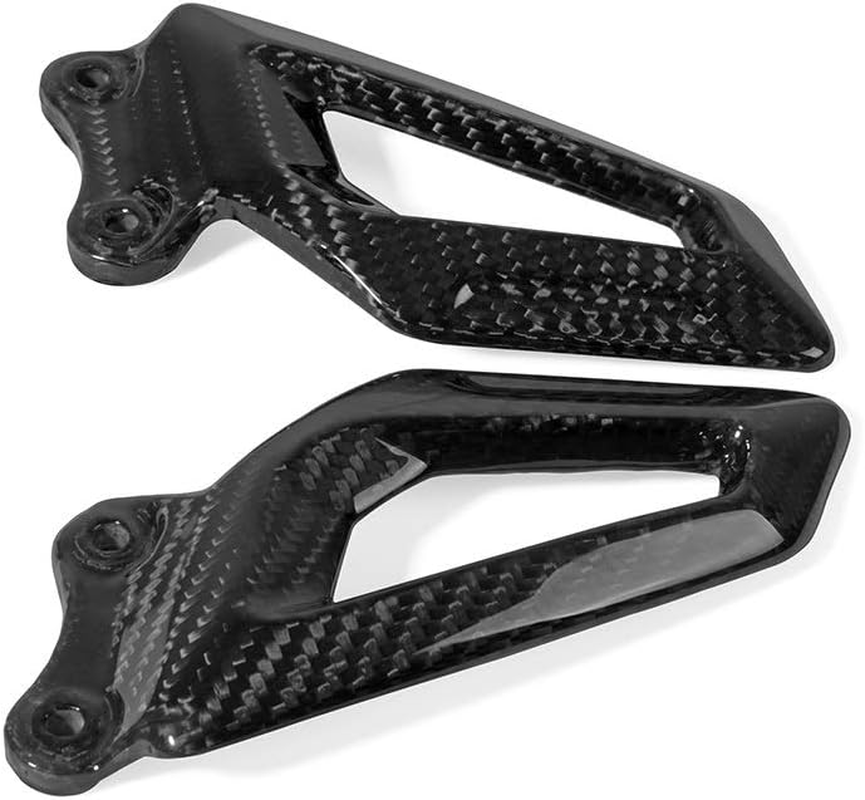 Foot Peg Foot Rest Motorcycle Parts 100% C&Arbon Fiber System Heel Guard Footrest Foot Peg Plates for B&MW S1000RR S1000 RR 2020 Footboard image number 6