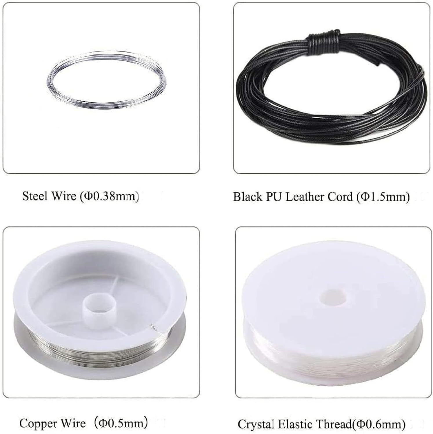 Jewelry Making and Repair Tools Kit, Bracelets Necklaces Accessories, Earring Making Kit, Craft Supplies with Pliers, Jewelry Findings Starter Kit (Silver) image number 5