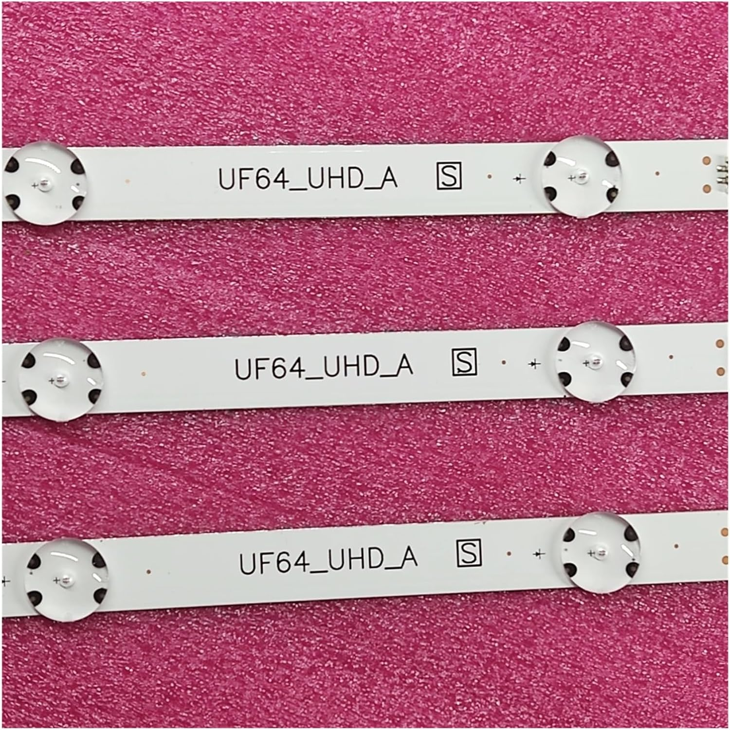 LED Backlight Strip for 43UF603V 43UF610A 43UH6100 43UH6030 43UF640V HC430DGN-SLNX1 UF64_UHD_A 43LH60FHD EAV63192501 (Color : 2 Lot)