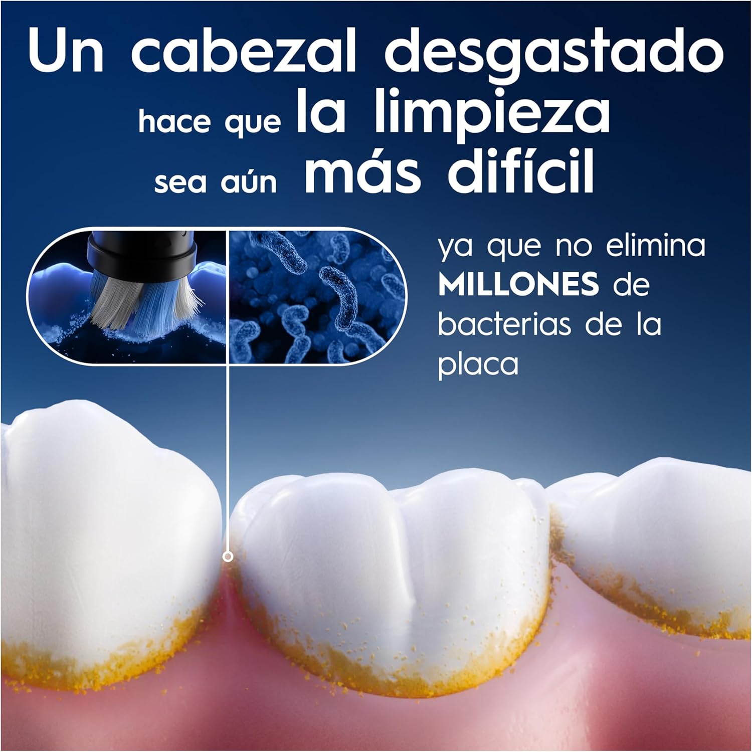 Oral-B Io Ultimate Cleaning Electric Toothbrush Heads, 8 Pieces, Ultimate Tooth Cleaning, Toothbrush Attachment for Oral-B Toothbrushes, Letterbox Enabled Packaging image number 3