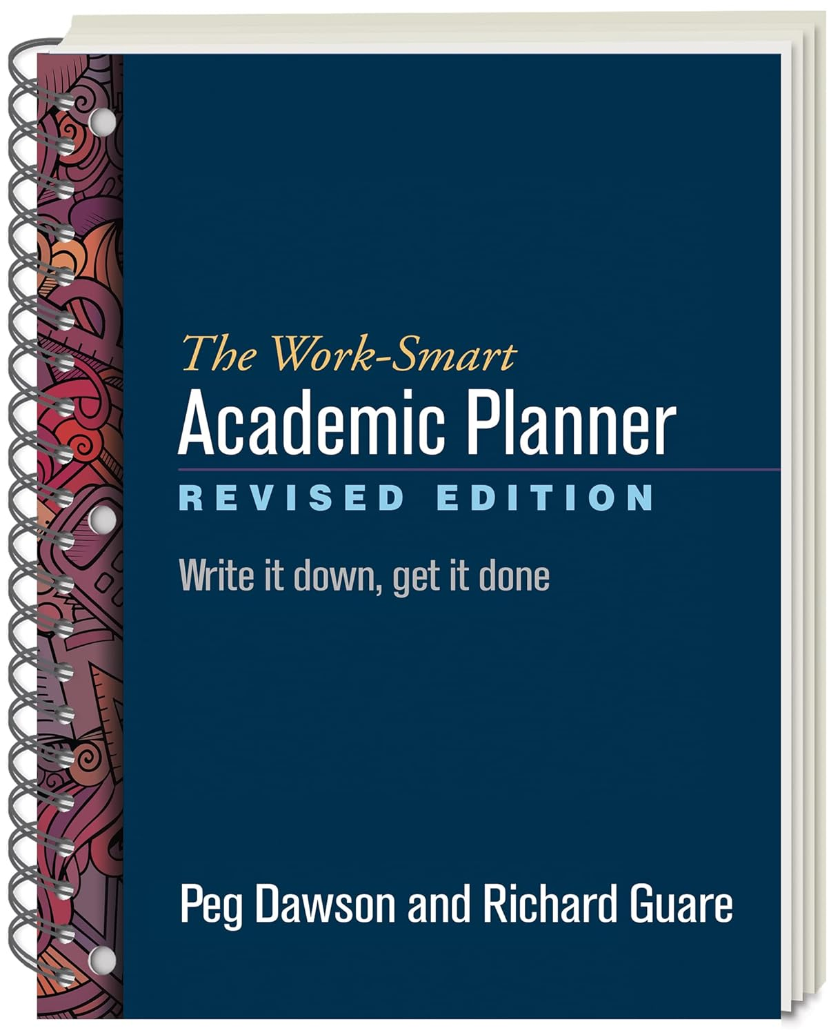 The Work-Smart Academic Planner, Revised Edition, (Wire-Bound Paperback): Write It Down, Get It Done image number 3