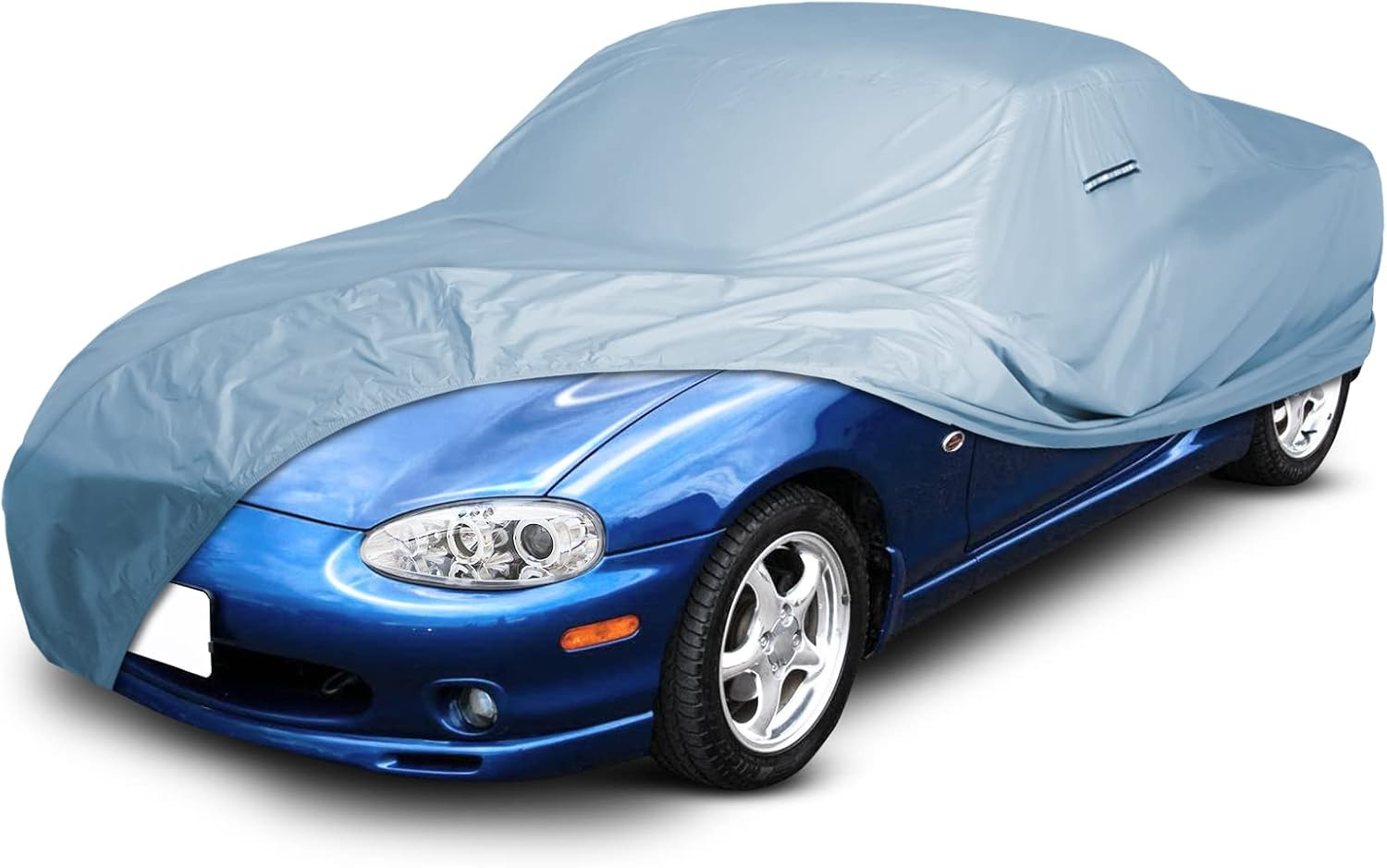 Icarcover Premium Car Cover for 1989-2005 Mazda Miata MX-5 Heavy Duty Waterproof All-Weather Automobiles Custom Fit Indoor Outdoor UV Snow Protection Covers with Straps and Bag