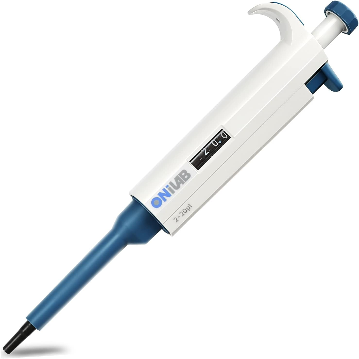 Onilab 1-10ML Lab Micropipette, Single Channel Pipette,Adjustable Volume Pipette, Micro Pipettes, High Precision Pipettor,Autoclavable