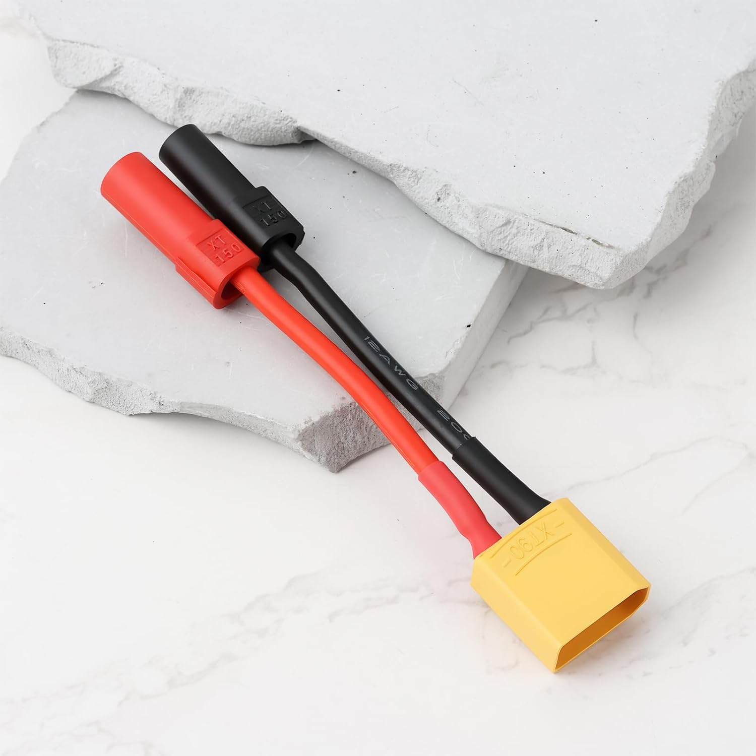 Ecsing XT90 Male to XT150 Sm- Sm+ Adaptor 75Mm 12AWG for Charger Speed ​​Controller Charging Cable Battery image number 4