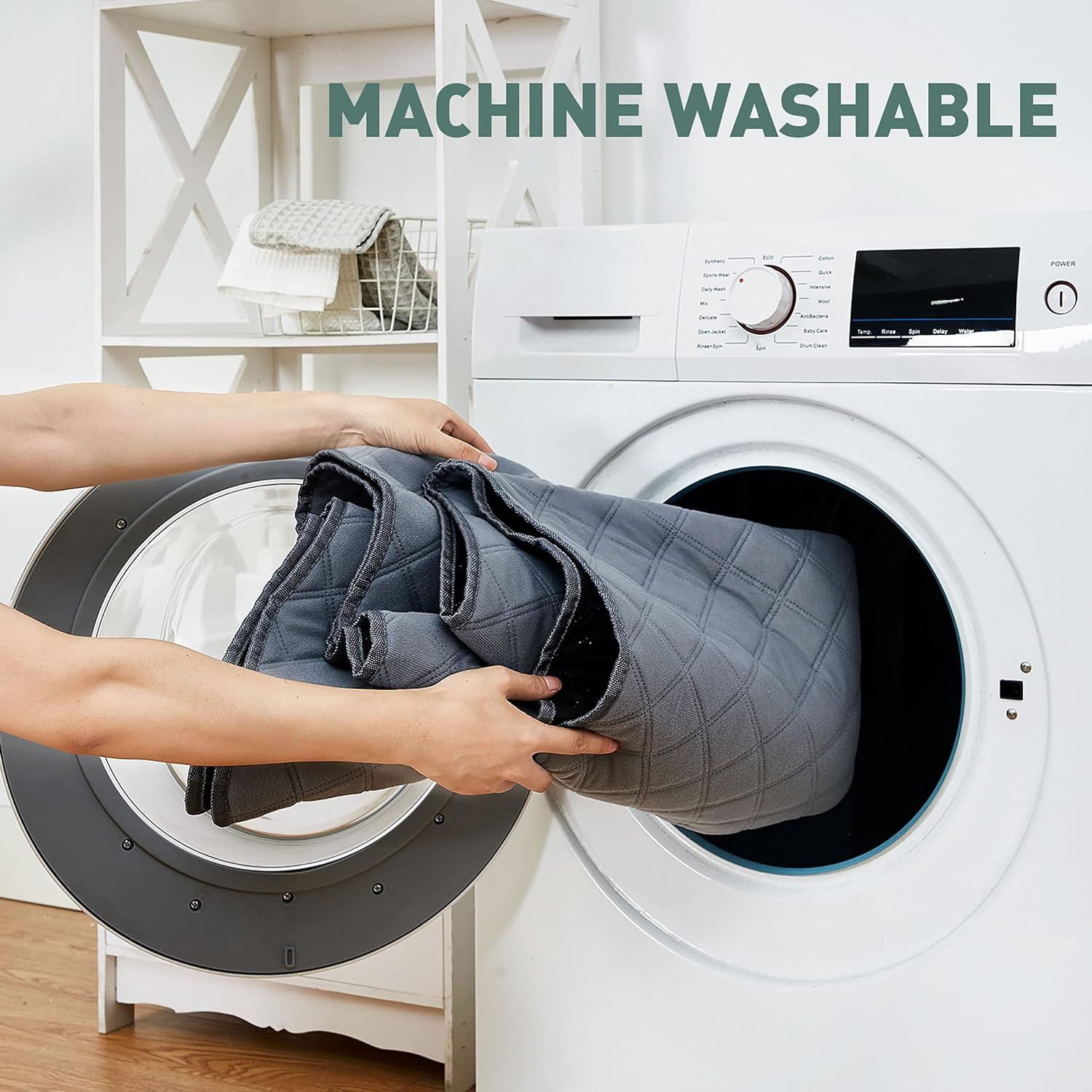 Eterish Reusable Washable Pee Pads for Dogs Large/Extra Large 36'' X 41'' 2 Pack, Absorbent Pet Puppy Dog Training Pads Non-Slip, Waterproof Whelping Potty Pads for Dogs Leak-Proof image number 2