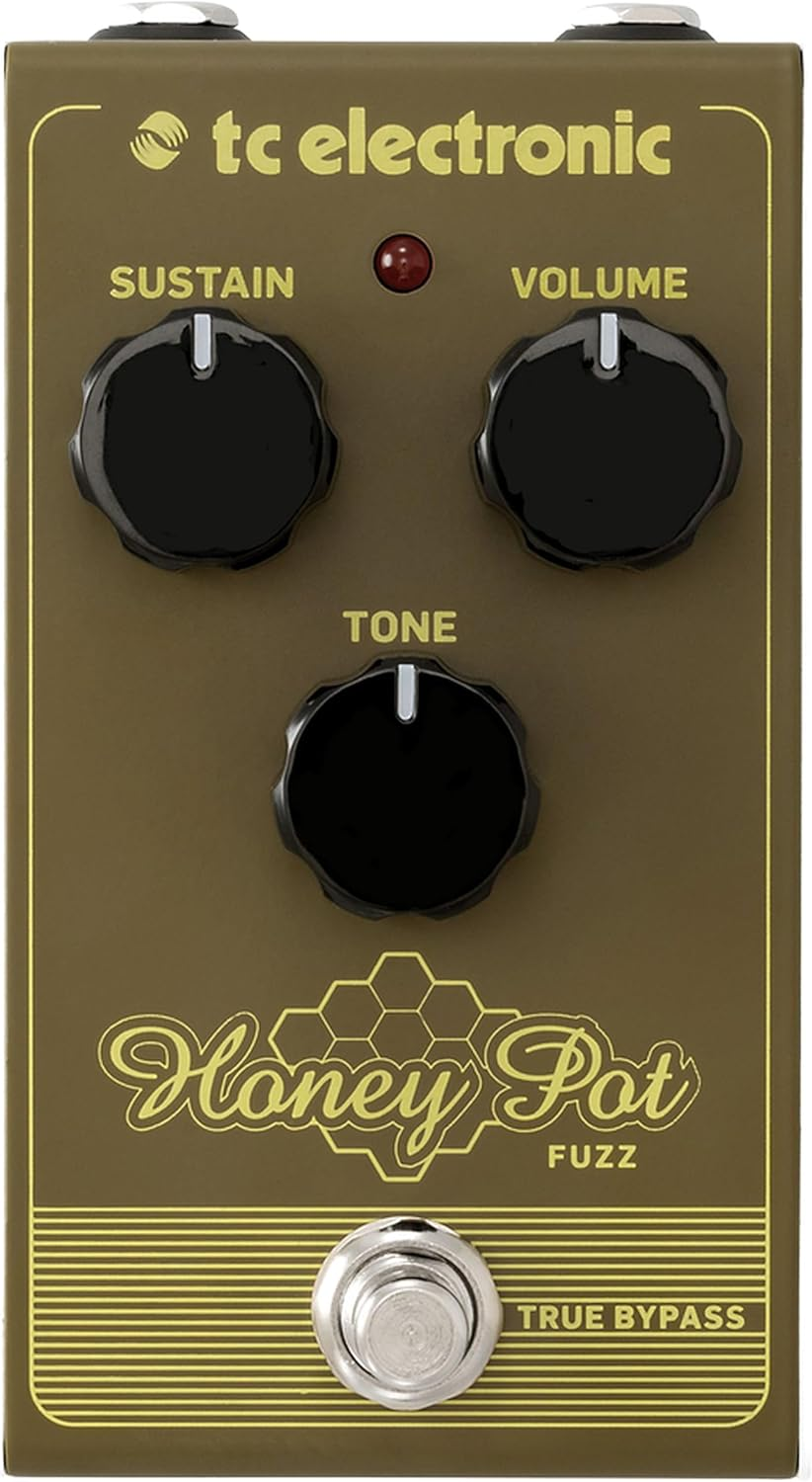 TC Electronic HONEY POT FUZZ Vintage-Flavored Fuzz Pedal with Massive Wall of Tones and Miles of Sustain image number 4