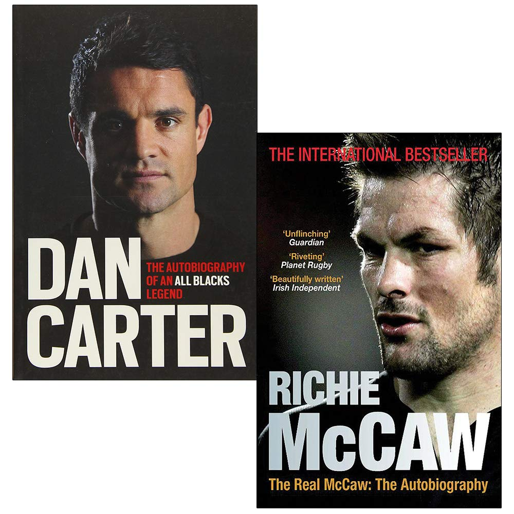 Dan Carter the Autobiography by Dan Carter & the Real Mccaw the Autobiography by Richie Mccaw 2 Books Collection Set image number 1