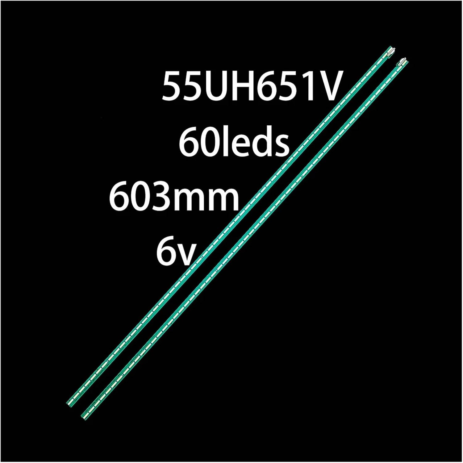 LED Backlight Strip for 55UH651V 55UH650V 55UH7650 55UH671V 55UH6500 55UH661V 55UH668V 55 V16 ART3 2465 2466 6922L-0189A 0199 image number 1