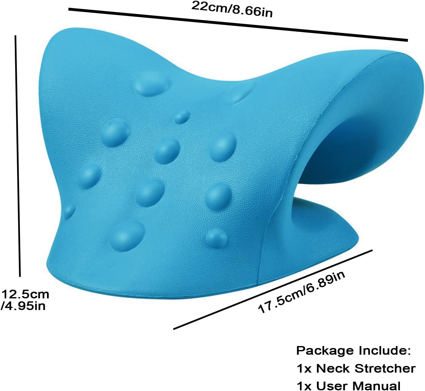 Neck and Shoulder Relaxer for Release Neck Pressure and Muscle Tensions, Neck Stretcher and Shoulder Massager for Relax 10 Minutes a Day image number 4