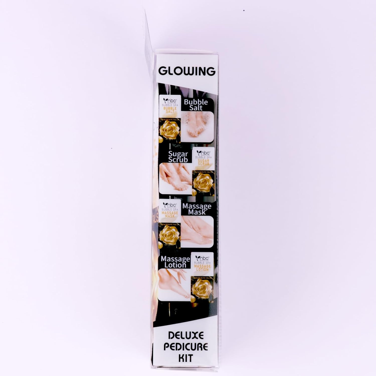 Foot Soak Foot Salt for Foot Care Dry Feet 1 Set (1 Set Gloden Petals) image number 2