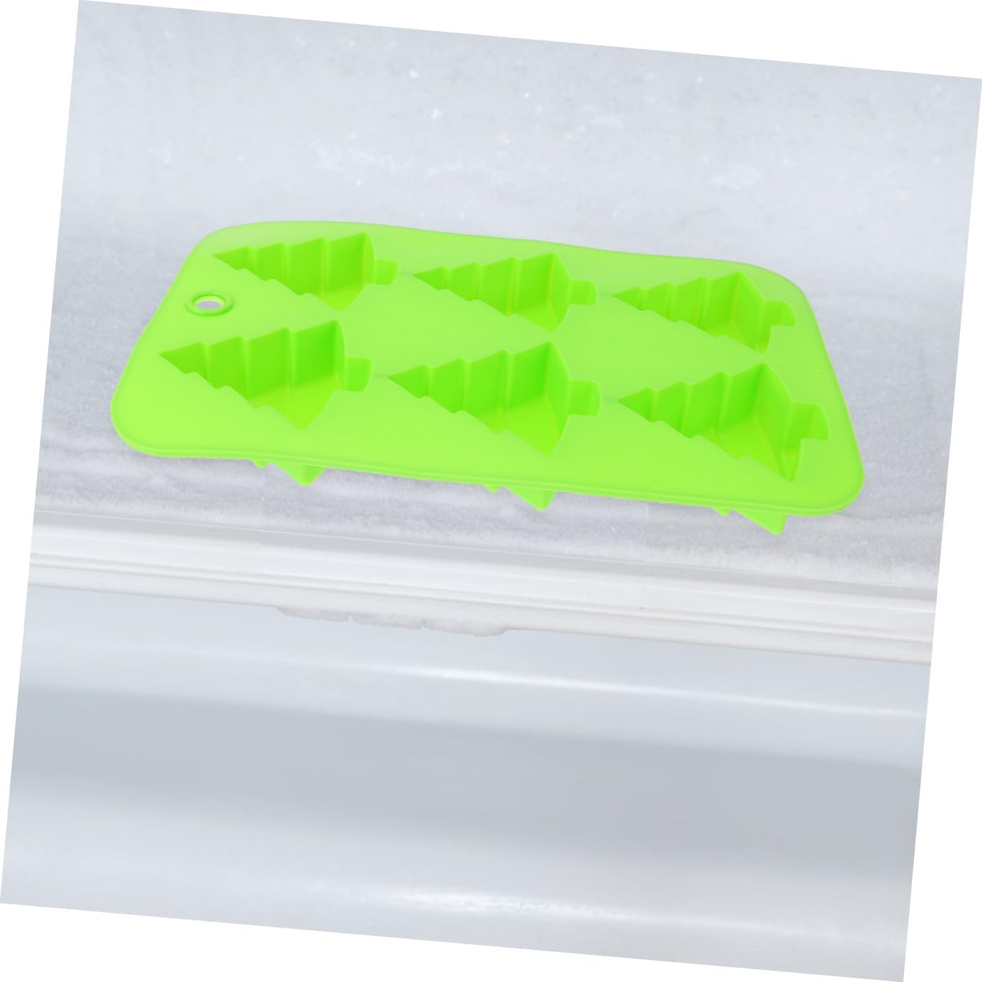 Ciieeo 2Pcs Silicone Moulds Christmas Tree Molds Cake Baking Molds for Fondant image number 4