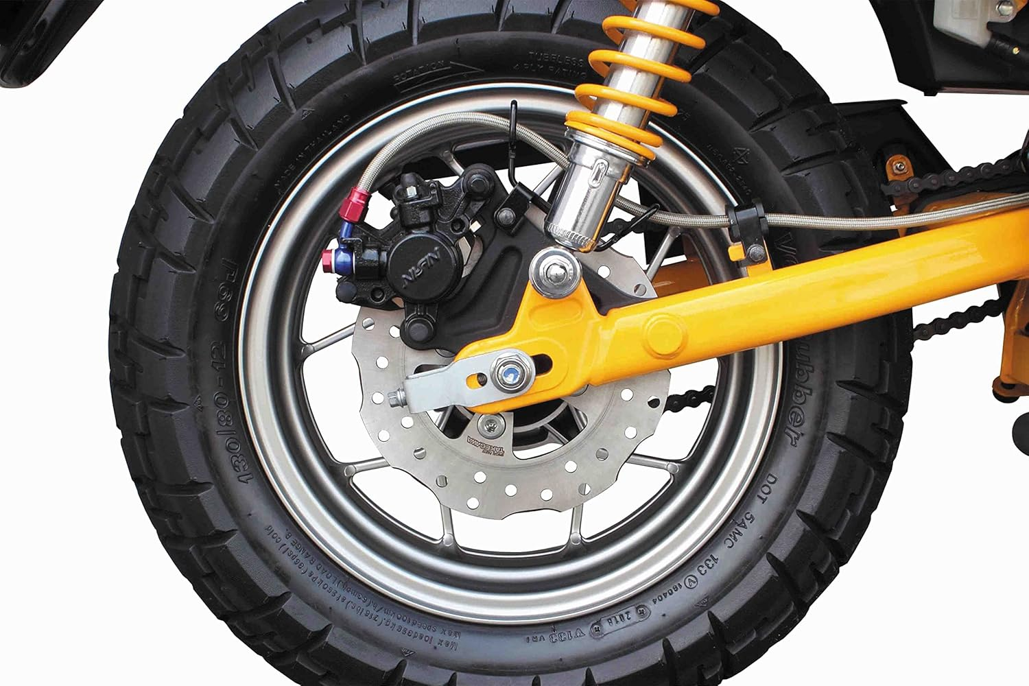 SP Takegawa 06-08-0164 Rear Disc Rotor (Wave Shape) Grom/Monkey 125/Ducks 125 image number 1