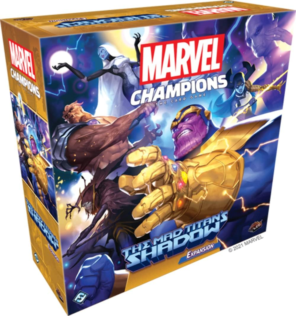 Fantasy Flight Games Marvel Champions LCG the Mad Titan'S Shadow Card Game