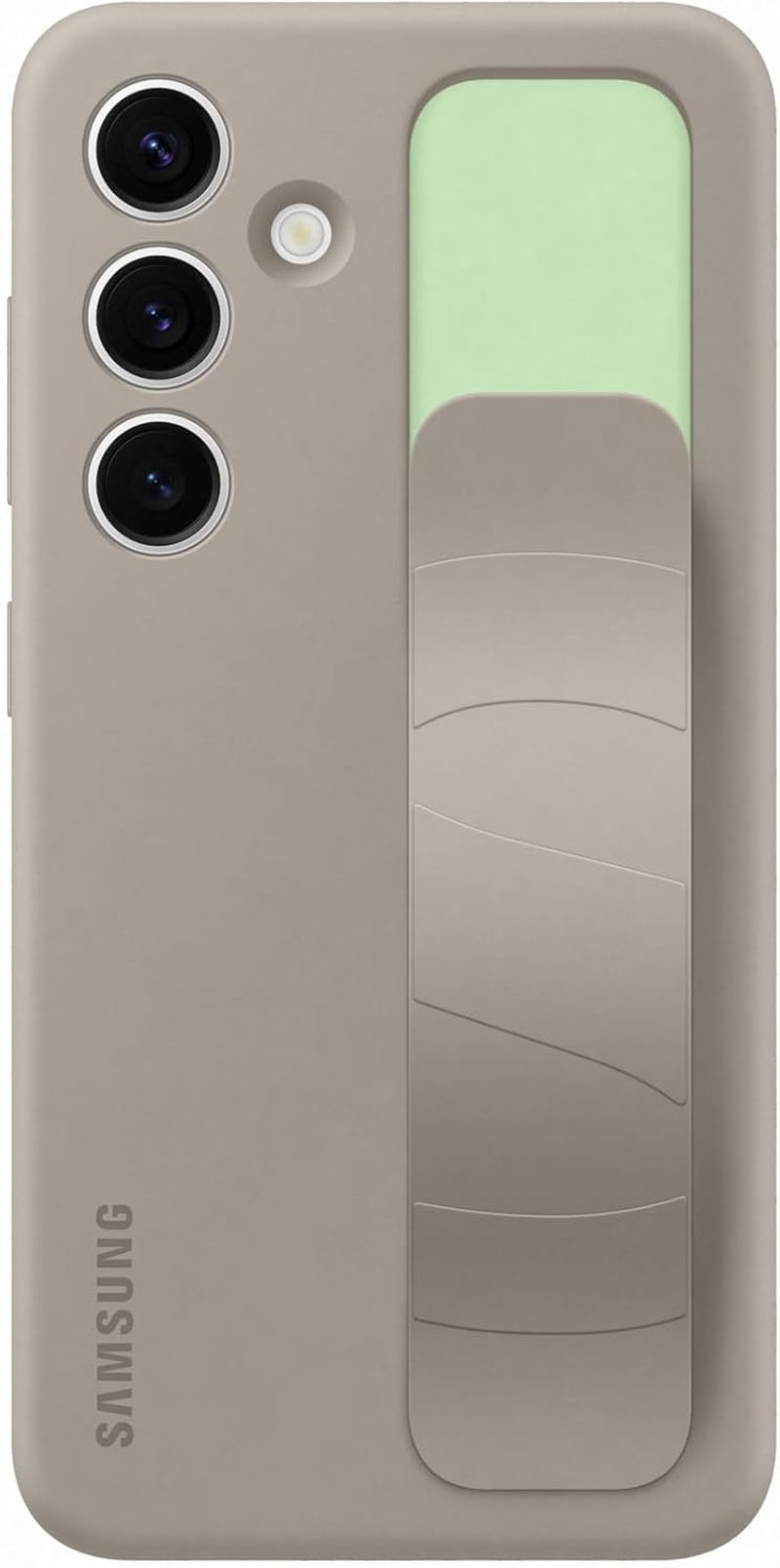 Samsung Standing Grip Case for Samsung Galaxy S24, Taupe - Dark Violet image number 3