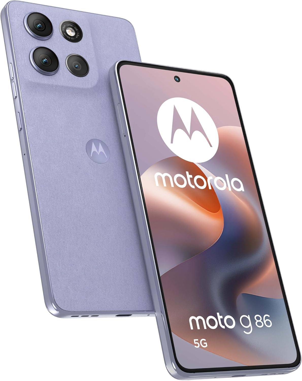 Motorola Moto G86 (8/256 GB, Camera 50 MP + Flicker Protection Sensor, Display 6.67 Inch POLED 120 Hz, Battery 5200 Mah, Mediatek Dimensity 7300, Android 15), Spellbound