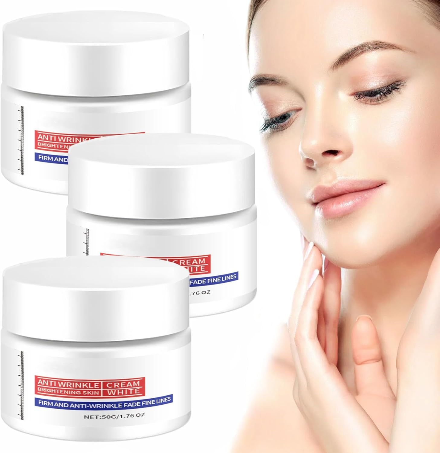 Liquid Solution Face Cream, Stock Solution Facial Serum, anti Aging Serum, Fade Fine Lines Essence, Liquid Wrinkle Reduction for Face and Neck (2PCS)