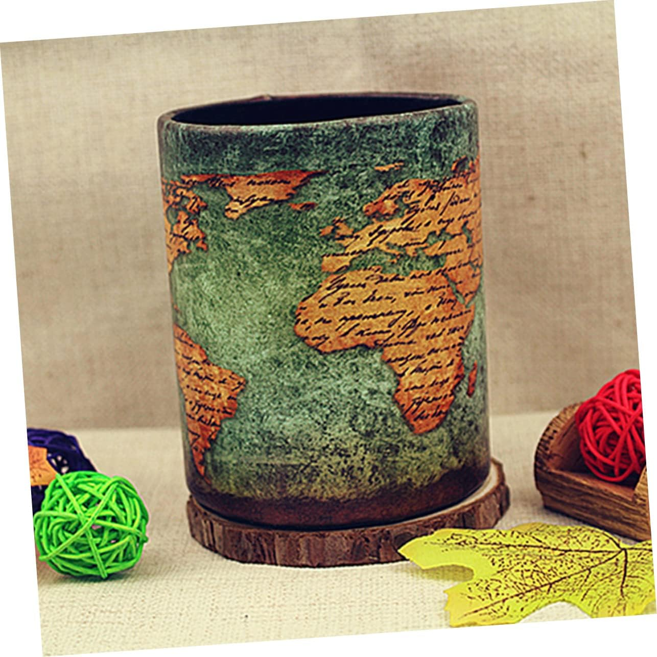 Veemoon Desk Pen Holder Pencil Holder Multipurpose Desktop Organizer Office Stationery Storage image number 1