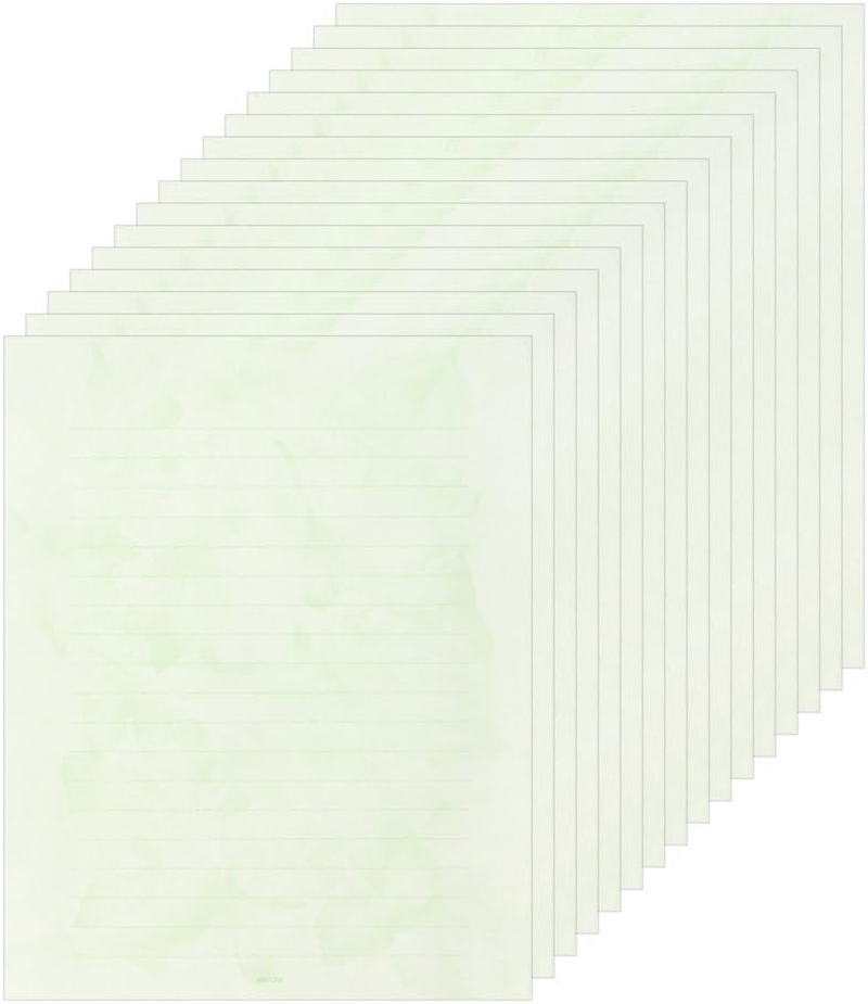 Midori 86100006 Letter Set, Forest Color Nokimochi - Mori Color Wood image number 2