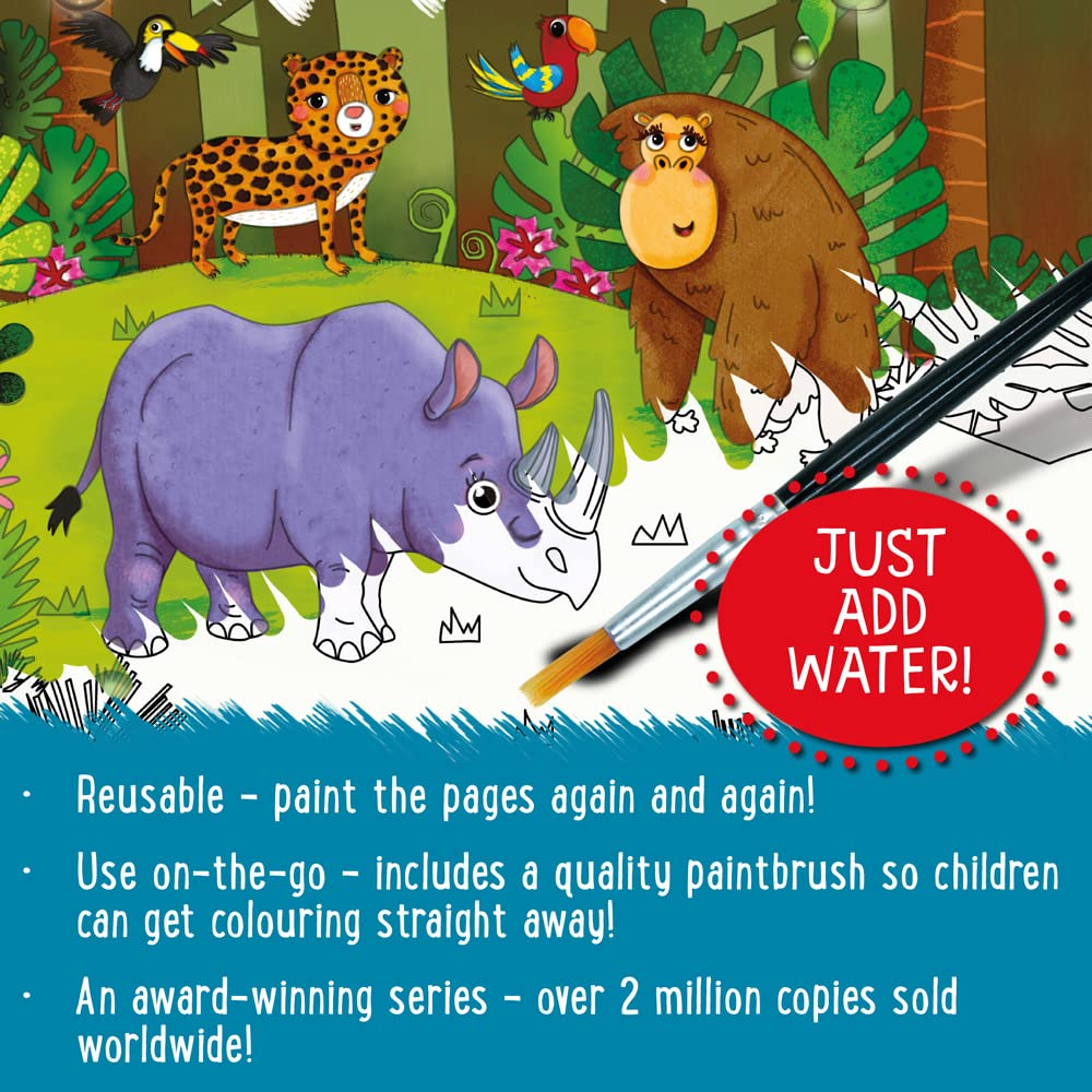 Roars and Claws Animals (Magic Water Colouring)