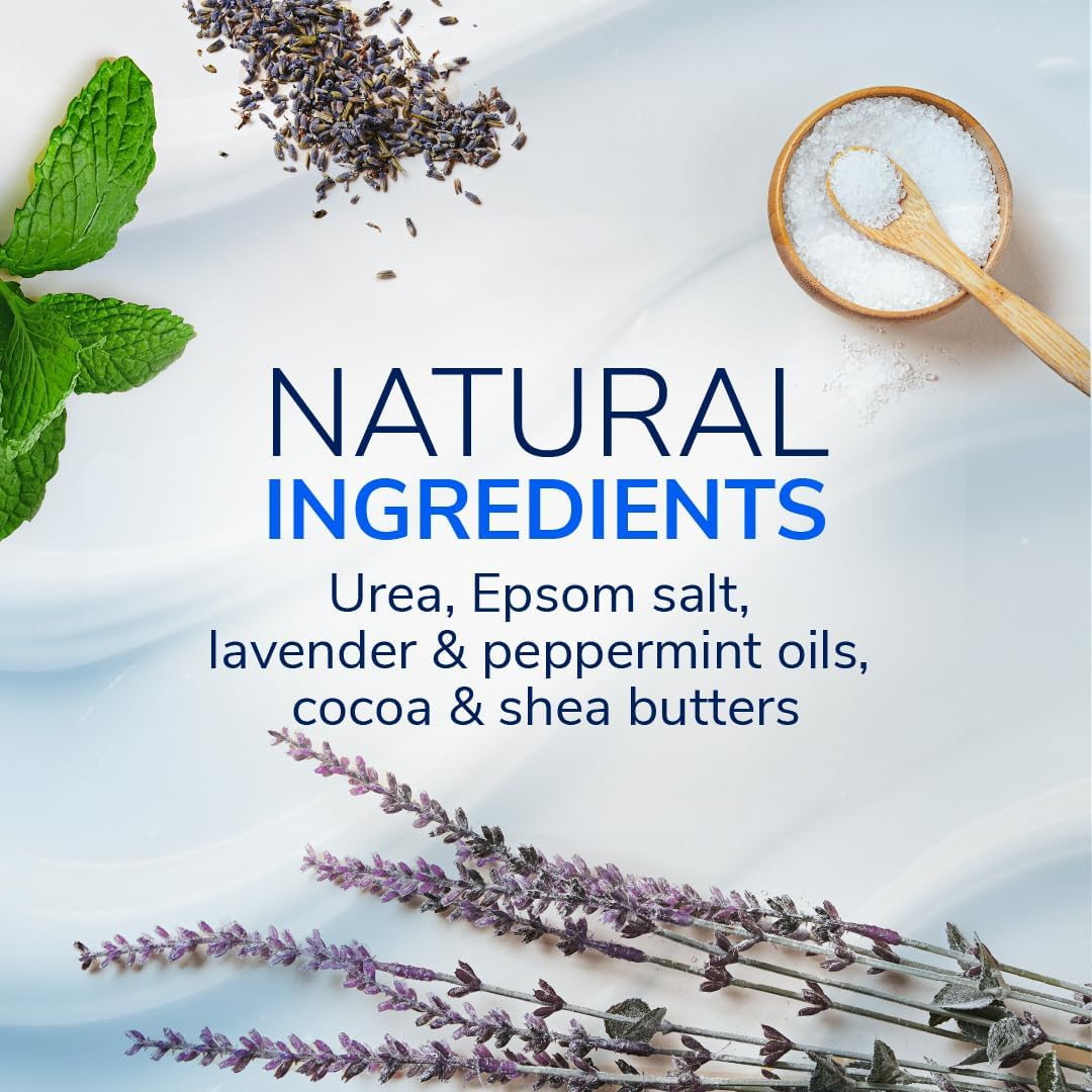 Dr. Scholl'S Severe Cracked Heel Repair Restoring Balm 2.5Oz, with 25% Urea for Dry, Cracked Feet, Heals and Moisturizes for Healthy Feet, Epsom Salt Soothes, Safe for Diabetics, 3-Pack image number 2