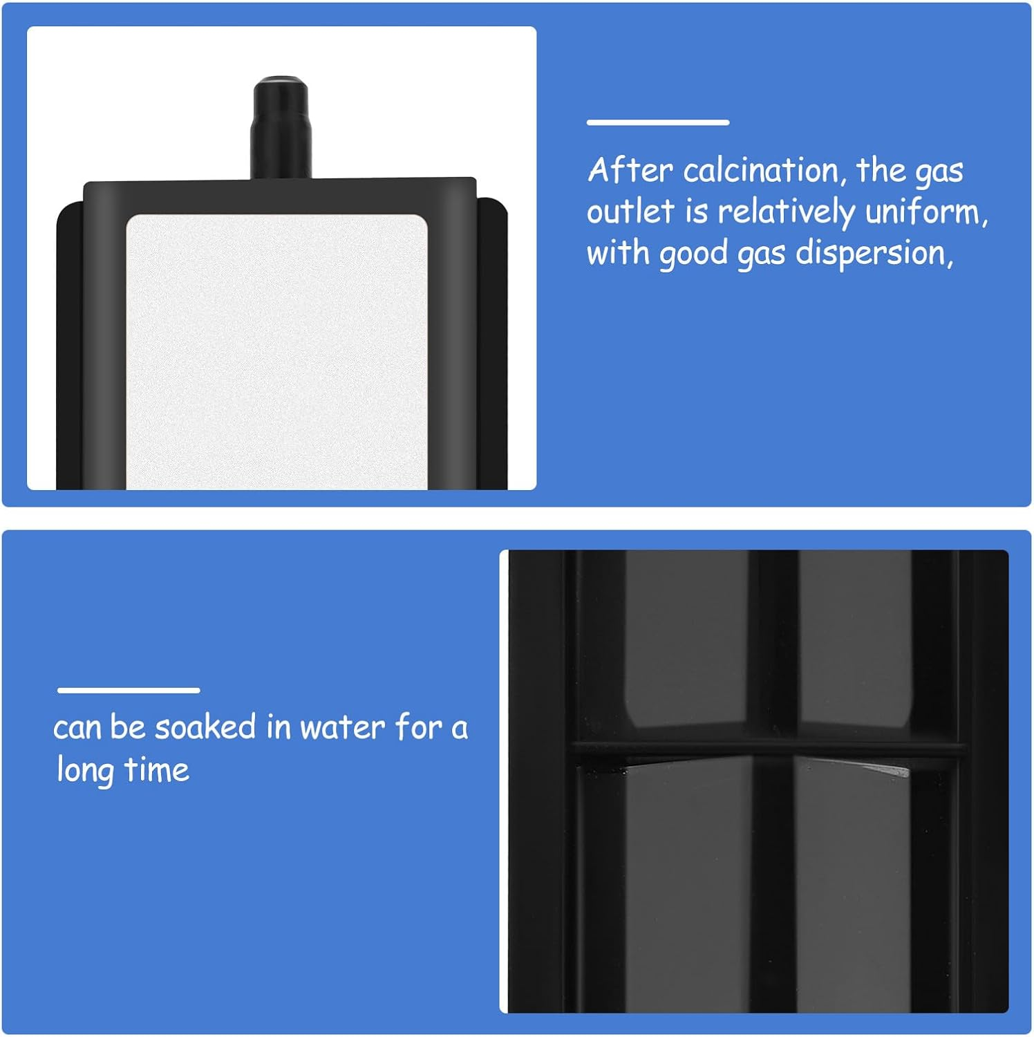 ASAKKURA Nano Bubble Stone Aquarium Air Stone Oxygen Diffuser High-Temperature Sintered 30Cm Fish Tank Aerator for Aquatic Breeding and Wastewater Purification image number 4