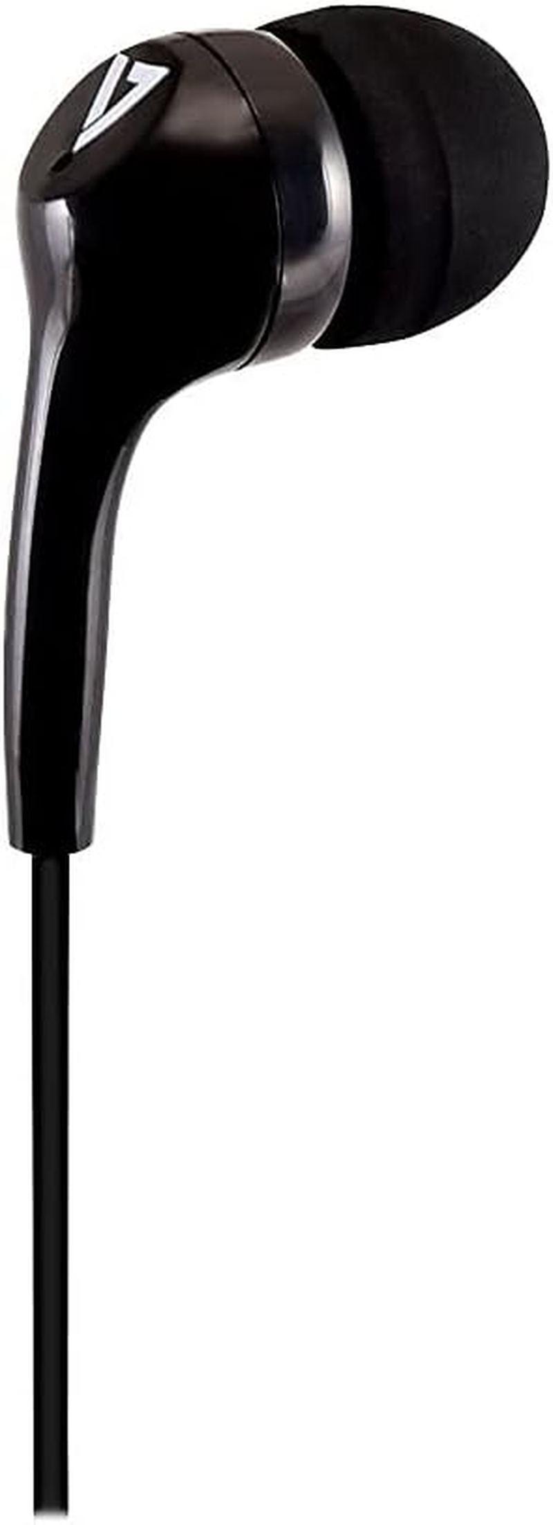 V7 Lightweight Stereo Earbuds Earbuds without Microphone image number 2