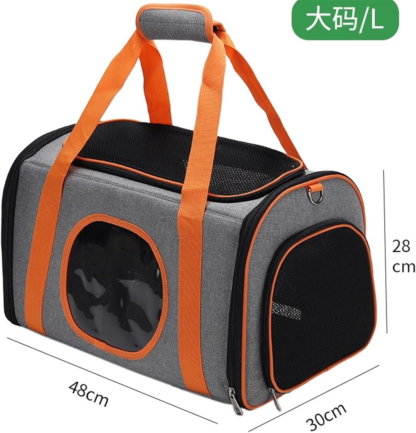 Cat Bag Dog Carrier Pet Carrier Pet Tote Pet Carrier Bag Pet Handbag Foldable Pet Bag Carrier Cat Backpack for Travel Cat Carrier Pet Bag Carrier(Size:48 * 30 * 28Cm) image number 3
