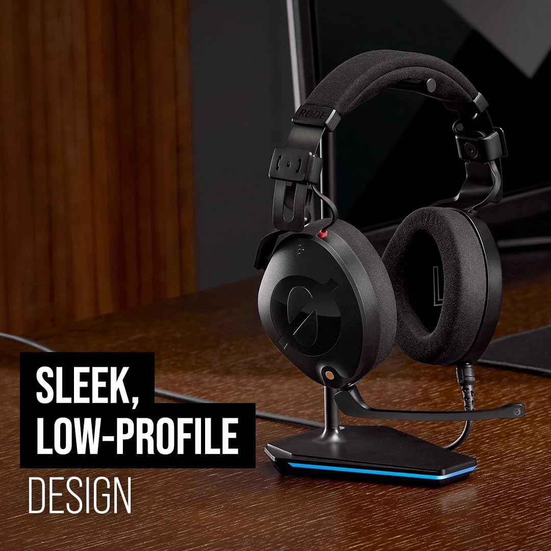 R&Oslash;DE Nth-Mic Professional Headset Microphone for the NTH-100 Headphones, for Media, Broadcast, Podcasting, Content Creation, Streaming, Working from Home (Black) image number 2