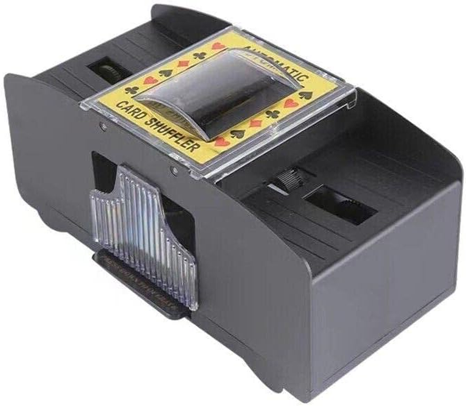 AIMALL 2 Deck Automatic Card Shuffler Poker Cards Shuffling Machine Casino Playing Game 8.3 X 3.5 X 3.7 Inches image number 3