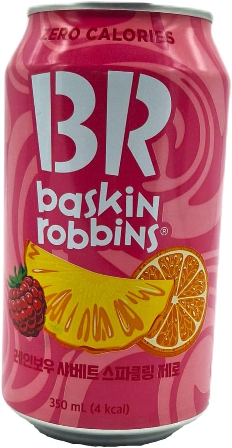 Baskin & Robbins Rainbow Sorbet Sparkling Water Zero 350Ml