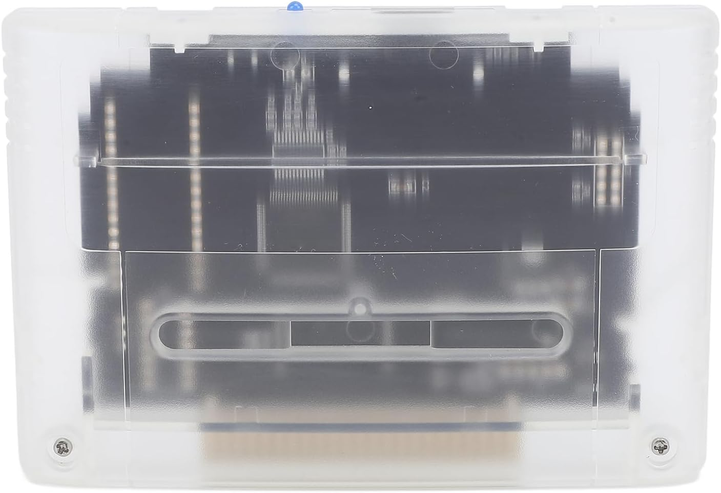 Game Cartridge for SNES for SFC Gaming Console, Professional 3000 in 1 8GB Memory Card Game Cartridge Supports FAT16, FAT32 File (Transparent White)