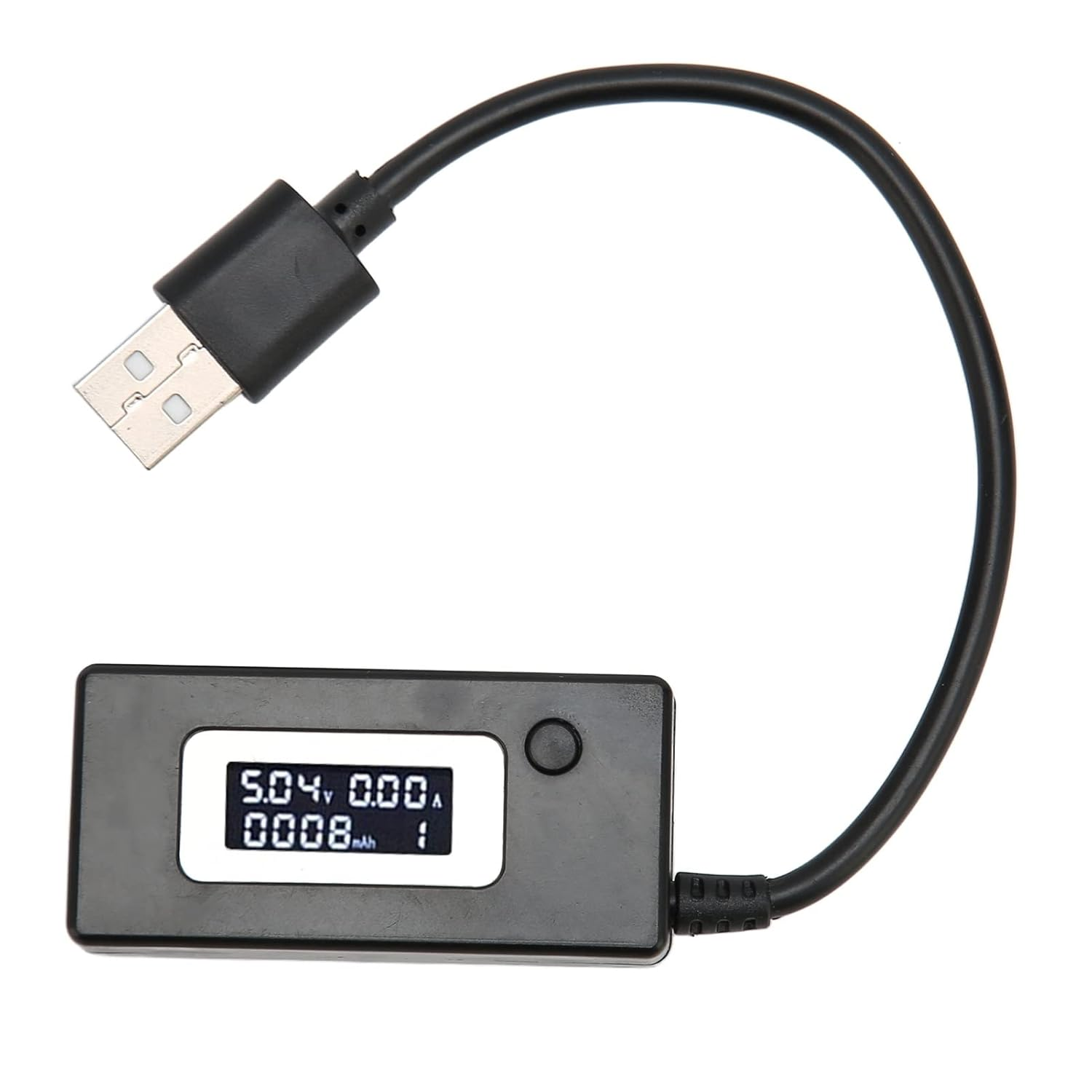 USB C Power Meter Test, 50Ma‑3500Ma Digital Multimeter Voltage Current Tester with LCD Display, USB Cable Charger Detector image number 5