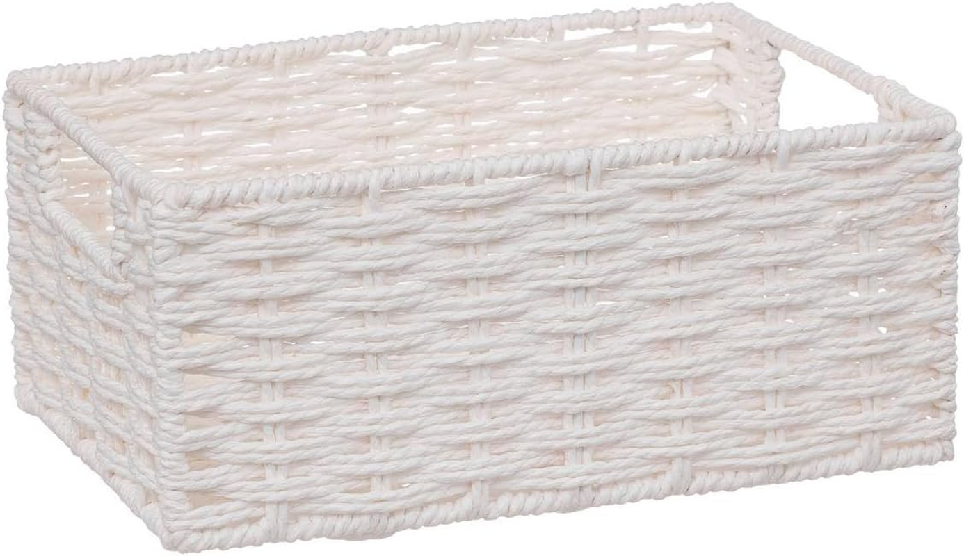 5Five - 4 Storage Baskets "Baskets" White image number 5