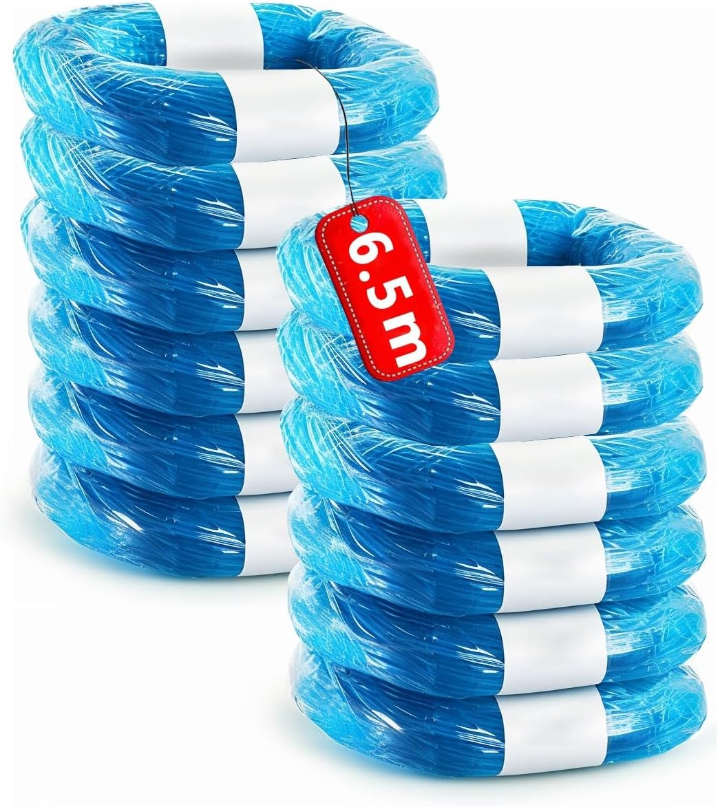 12 Pack 6.5 Meter Nappy Bin Refill Bags Diaper Pail Refills Compatible with Tommee Tippee & Angelcare Pails Diaper Bin Bag image number 5