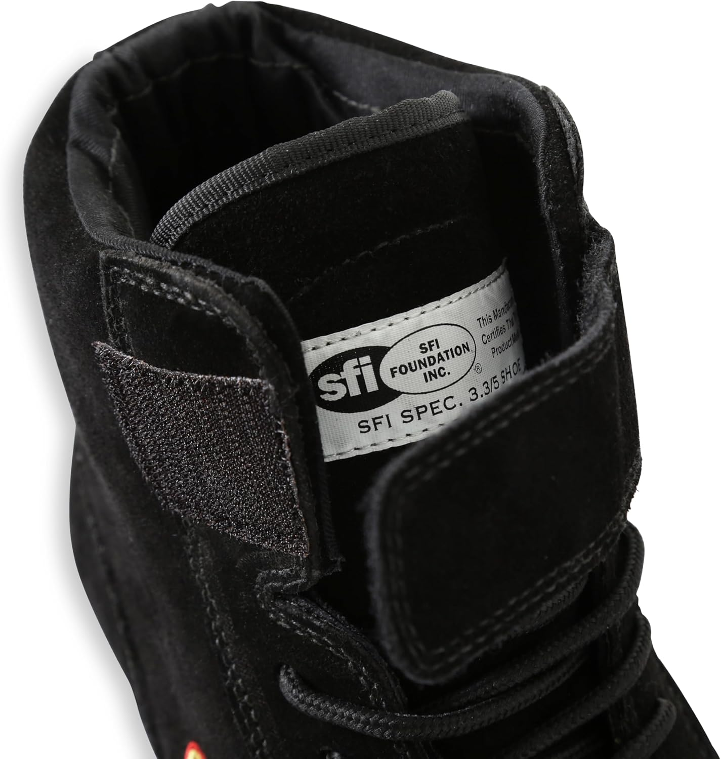 Racequip 30300120 Size 12 Black SFI 3.3/5 Race Shoe image number 1