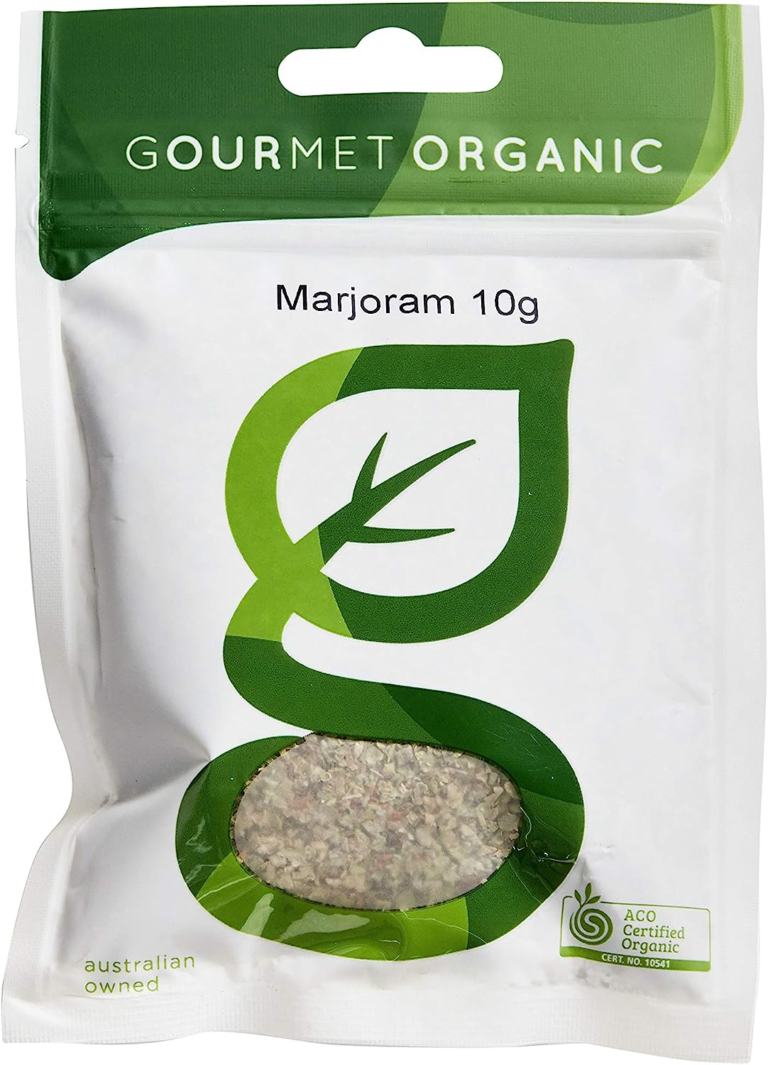 Gourmet Organic Herbs Marjoram Sachet, 10 G