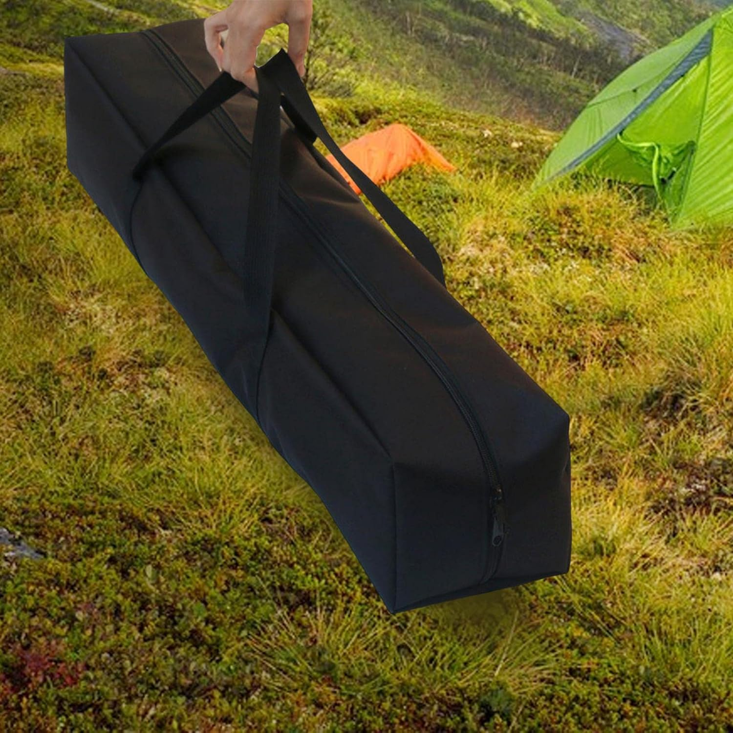 Eigell Tent Pole Bag Water Resistant Camping Equipment Huge Rack Bag for Awning Frame - 110Cmx16Cmx23Cm image number 2