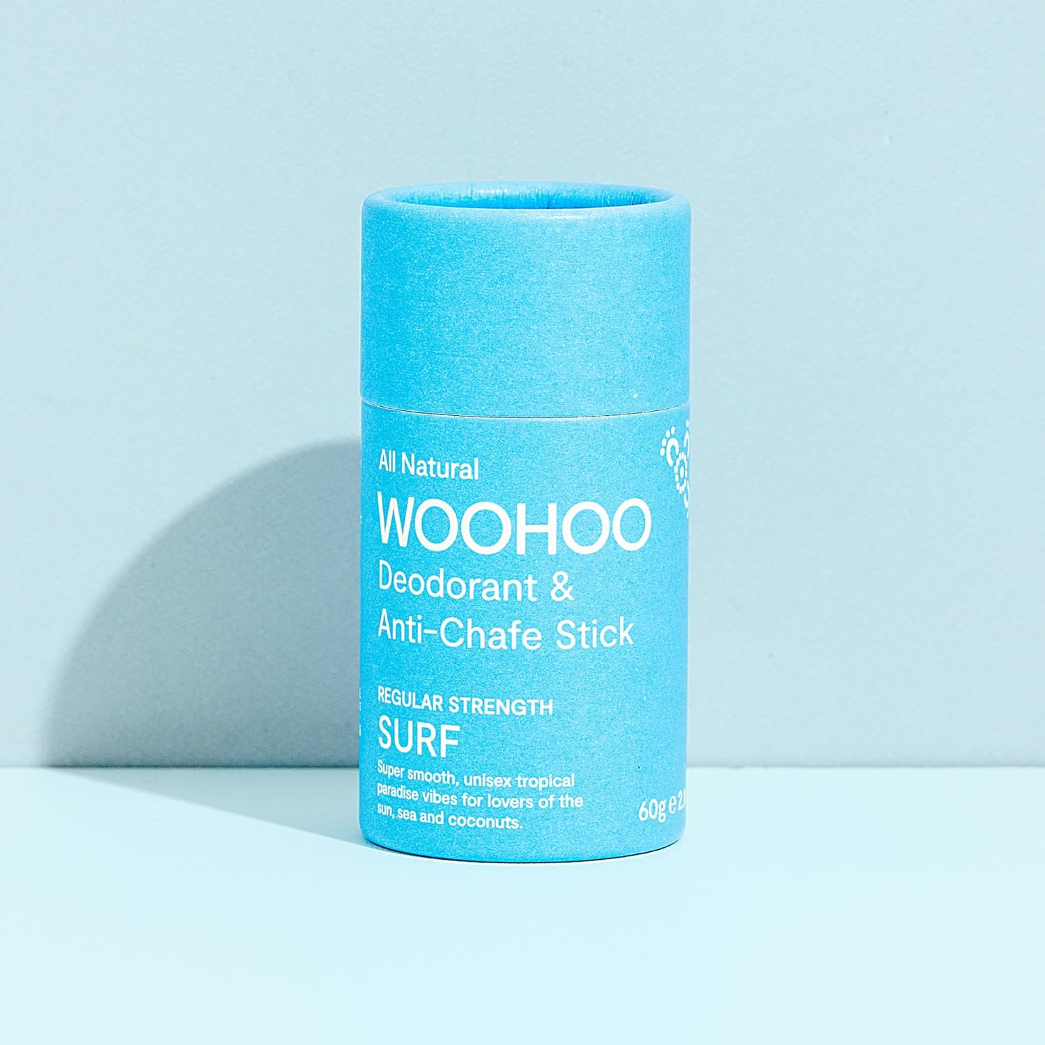 Woohoo Body Natural Deodorant and Anti-Chafe Stick 60 G, Surf image number 5