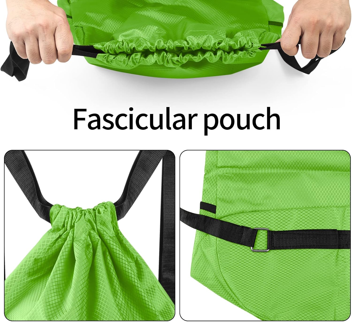 Drawstring Backpack Bag, Cinch Backpack Bags, Sport Sack Draw String Bag Bulk, Gym Sackpack String Bag image number 4