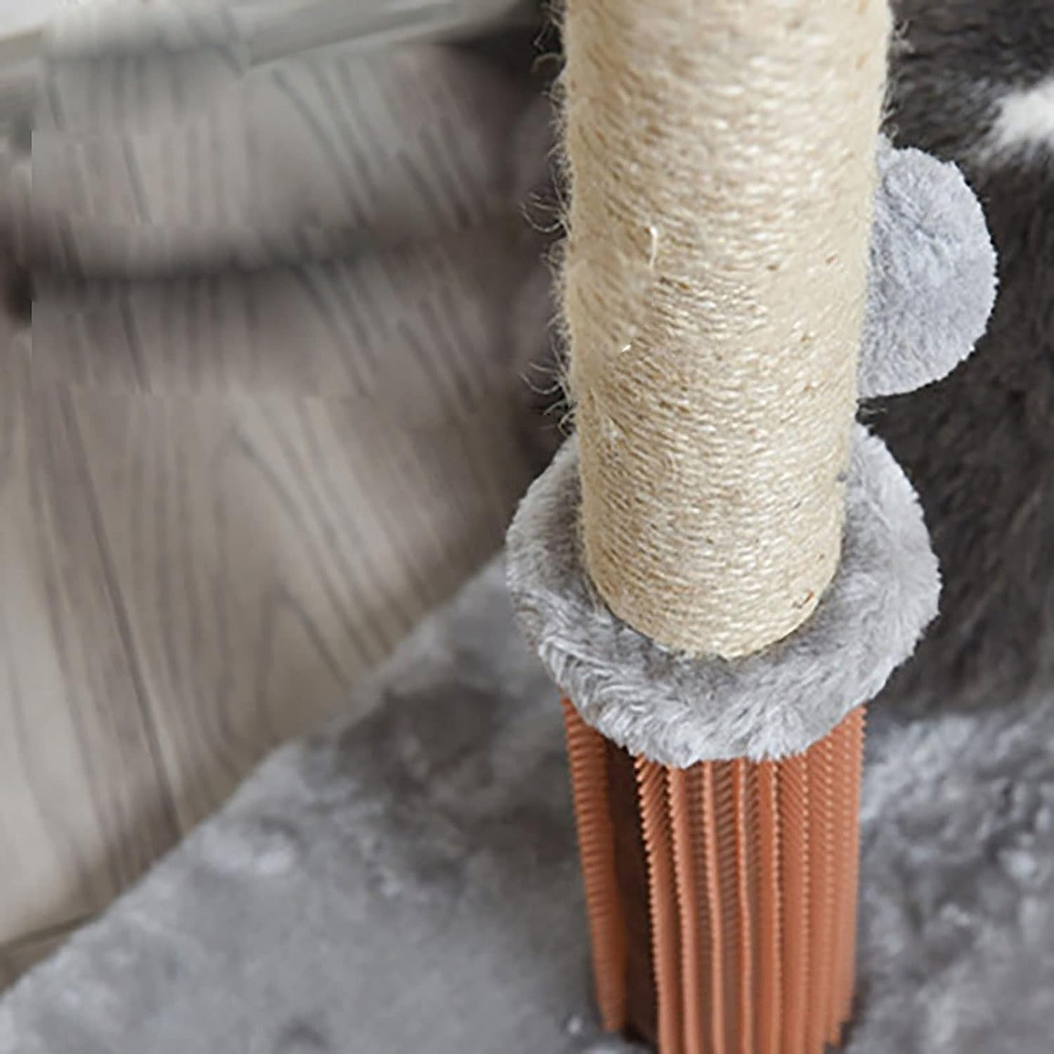 Cat Tree Scratch Resistant and Durable Cat Tower Cat Scraper Scratching Post Brush Sisal Cat Climbing Frame Cat Condo - A image number 3