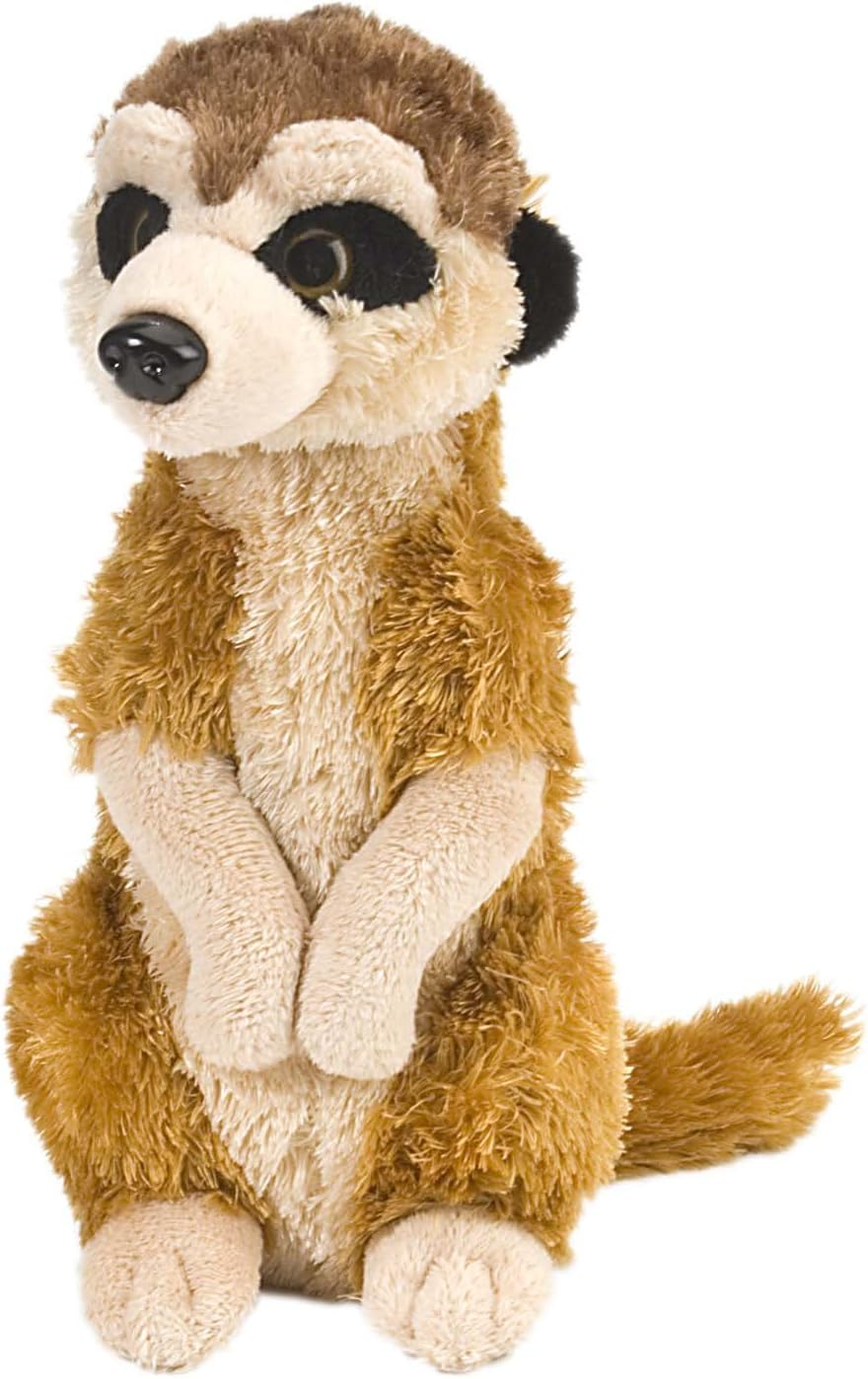 Wild Republic Meerkat Plush, Stuffed Animal, Plush Toy, Gifts for Kids, Cuddlekins 8 Inches