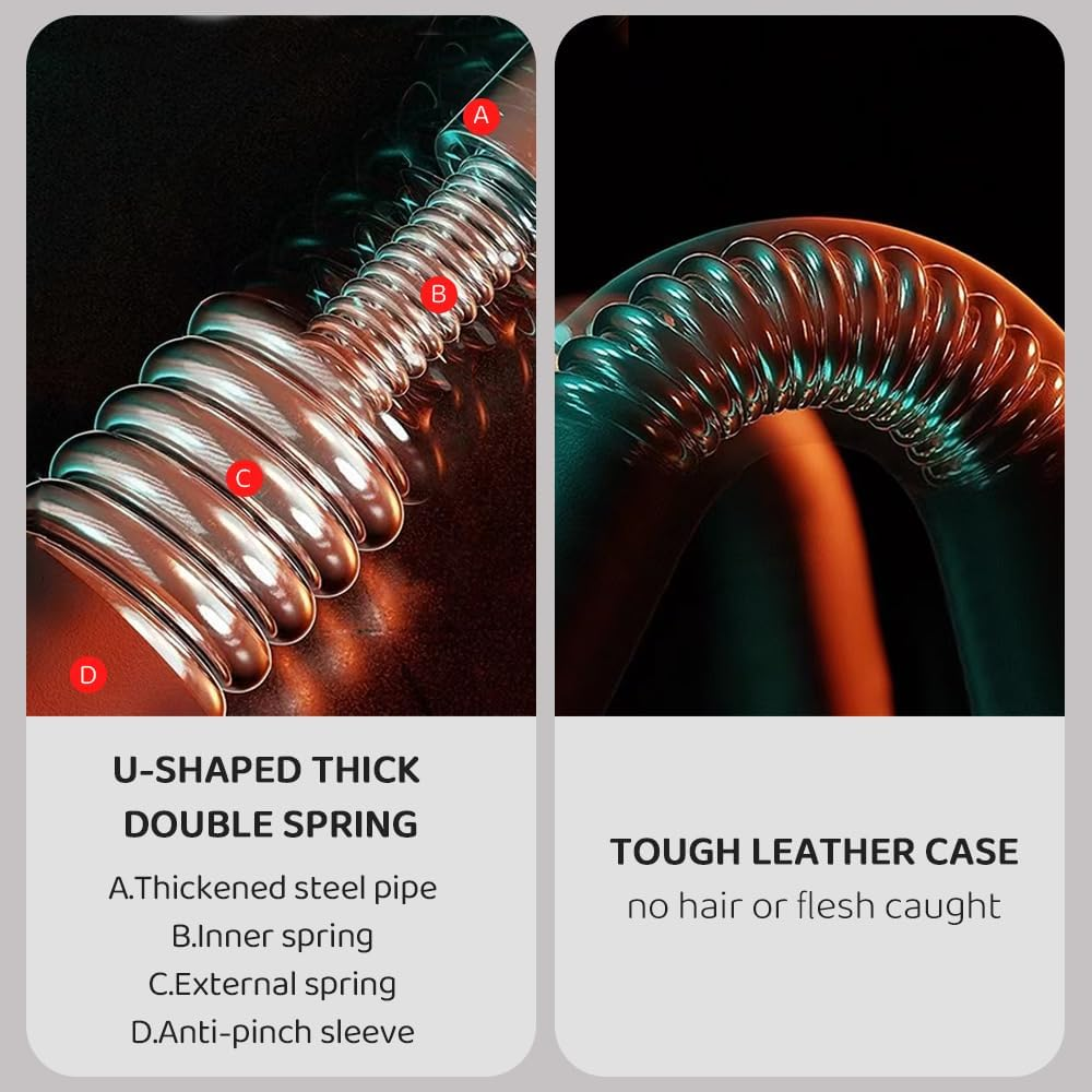 Twister Arm Trainer, 30-50KG Adjustable Chest Workout Equipment, Arm Trainer, Arm Strength Trainer, Portable Power Twister Bar, Portable Spring Resistance for Home Workout Equipment image number 5