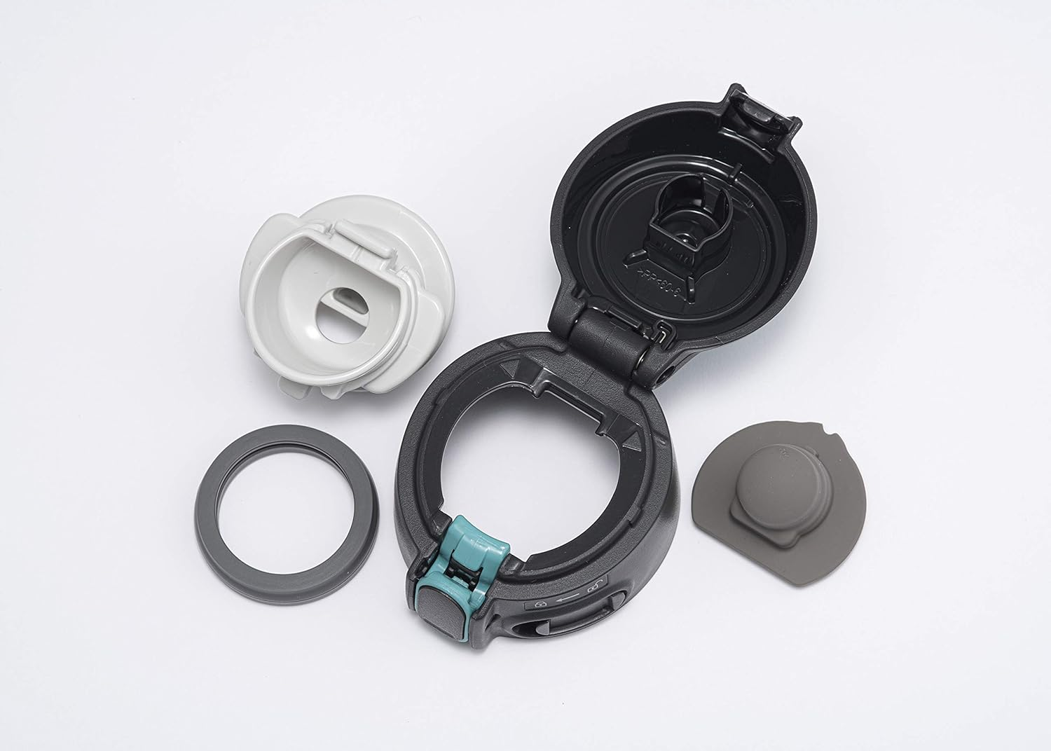 Zojirushi SM-QHE48GK, Flip-And-Go Stainless Mug, 16-Ounce, Teal image number 5