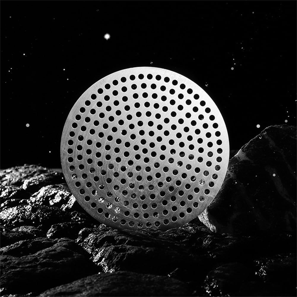 Shower Drain Hair Catcher Stainless Steel Shower Drain Strainer Drain Filter Cover Rustproof Bathroom Shower Accessories Silver (8Cm) image number 5