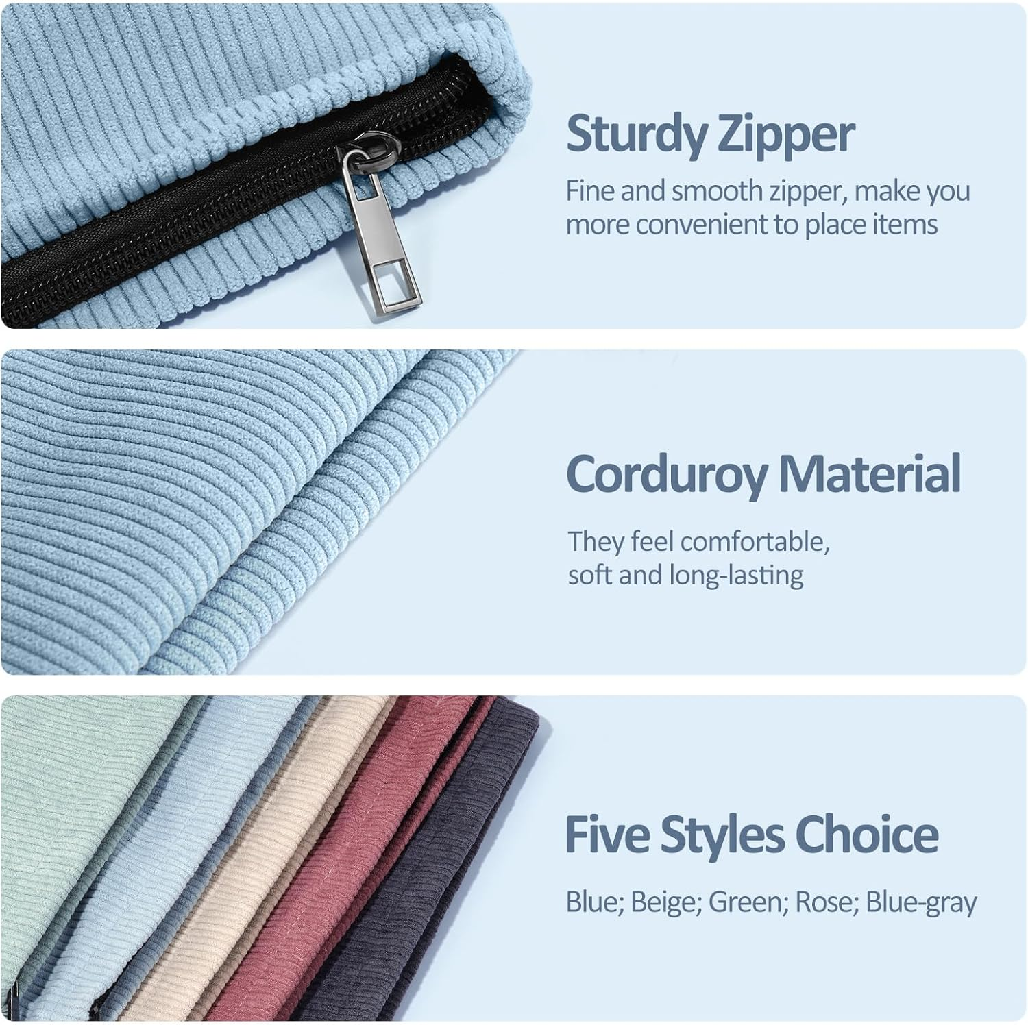 MAANGE Cosmetic Bags for Women Small Makeup Bag for Purse - Beige image number 4