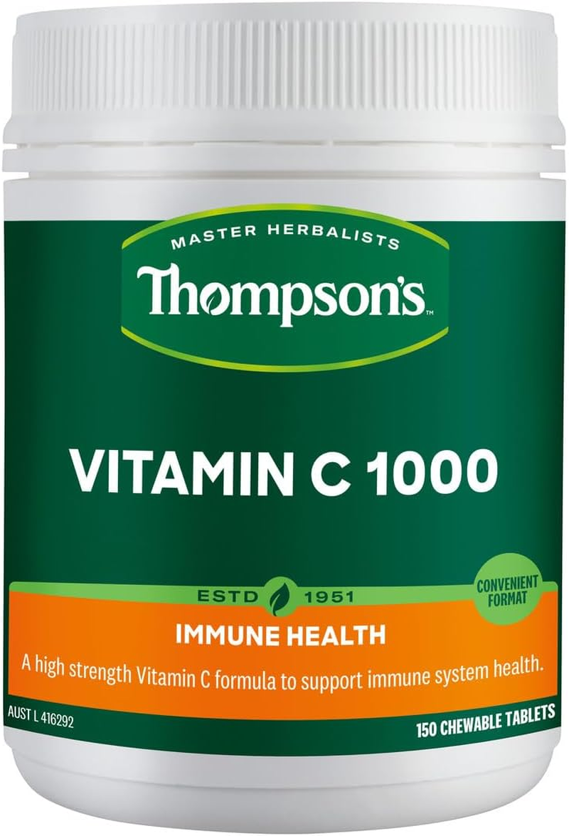 Thompson'S Vitamin C 1000Mg Chewable Tab X 150 image number 1