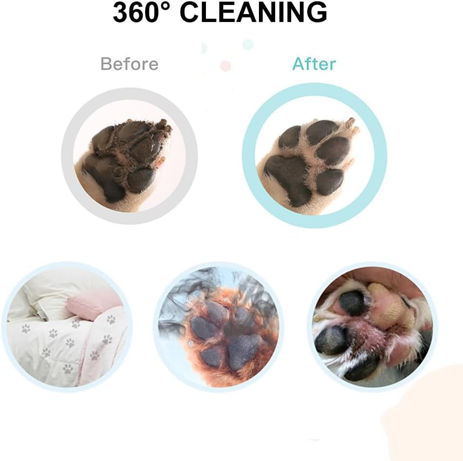 Dog Paw Cleaner, Dog Paw Cleaner, Cleaning Tools for Dog Paws, Pet Foot Cleaning Brush, Used for Cleaning Pet Paws and Cleans Dog Paws Easily image number 3