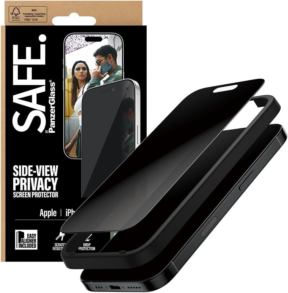 Iphone 17 SAFE. by Panzerglass Privacy Screen Protector UWF with Jig