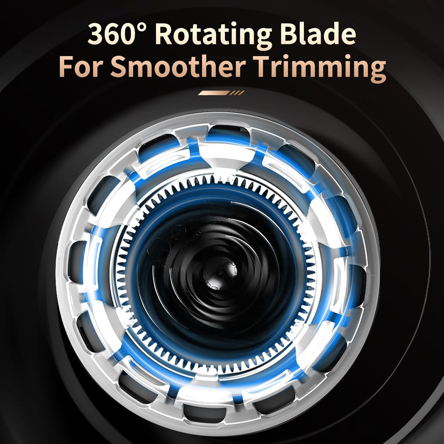 Cordless Self Hair Clippers for Men, Waterproof Electric Hair Trimmer for Short Hair, Easy Home Haircut Grooming Kit